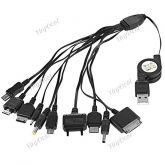 10 em 1 Universal Mobile Tablet PC carregador múltiplo