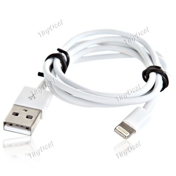 Conector de 8 pinos relâmpago Data Sync e cabo dados iphone5