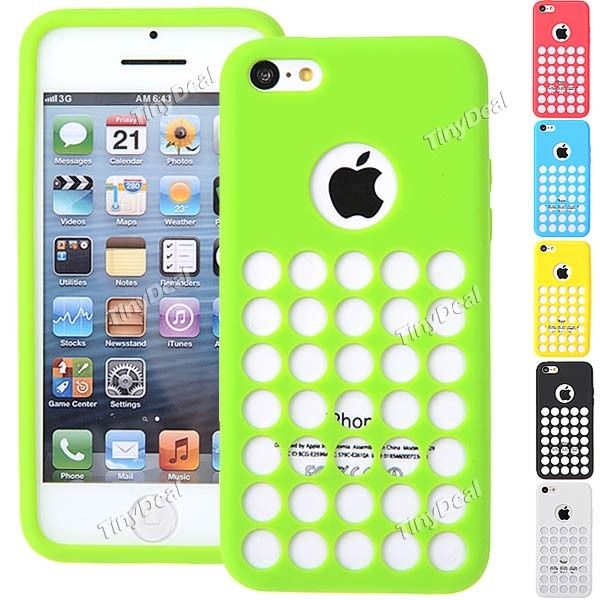Protetora de silicone suave para Apple iPhone 5c