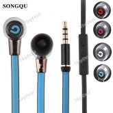 (SONGQU) Fones de ouvido com microfone para iPhone PC