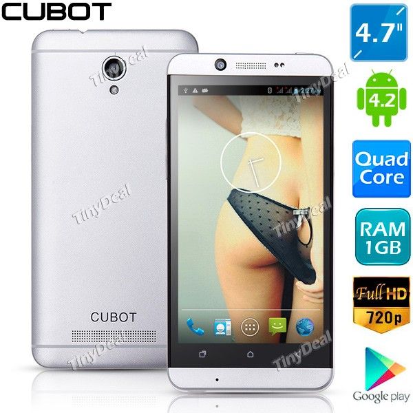 4.7" IPS Capacitiva Tela de Toque MTK6589 4-Core Android 4.2