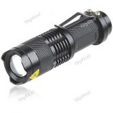 Portátil 3W Mini super brilhante Zoom 1-Mode Branco Lâmpada