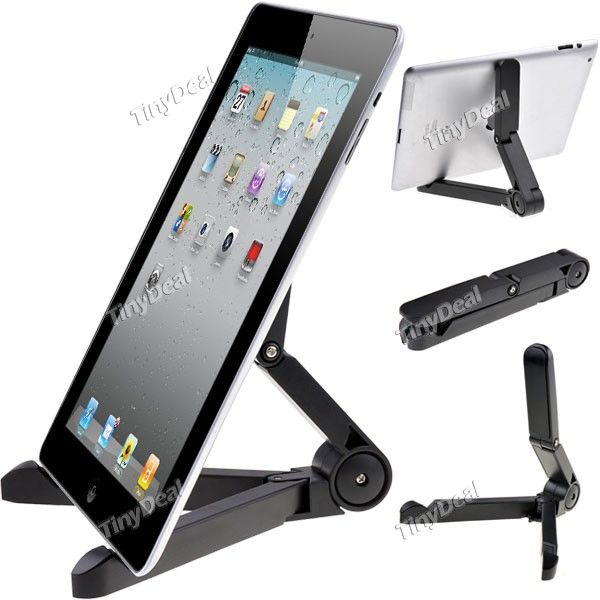 Portátil Fold-up Stand Holder para iPad Kindle fogo Tablet