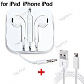 2-em-1 Fones de ouvido / Cabo de Dados para iPhone 5