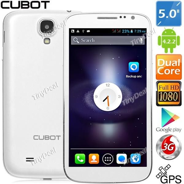 5.0" Capacitive Touch Screen MTK6572A 2-Core Android 4.2.2