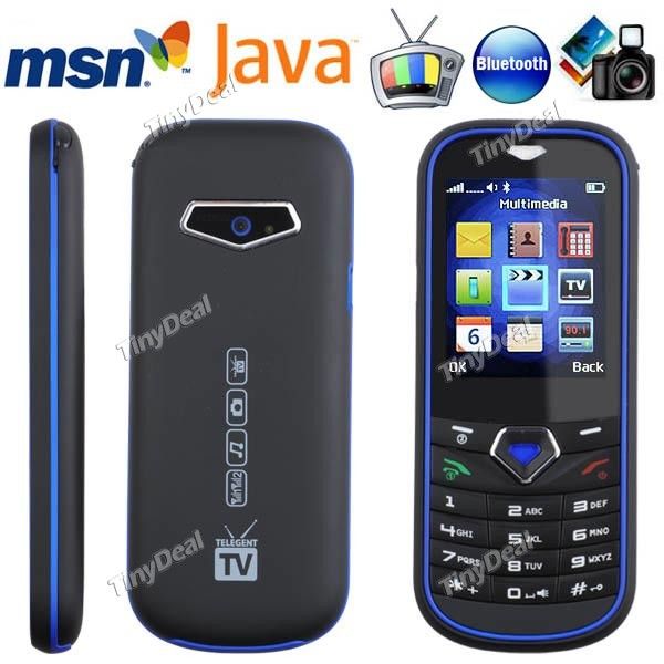 2.0 Bar Estilo Móvel Celular 2 SIM 4-Band Bluetooth Camera