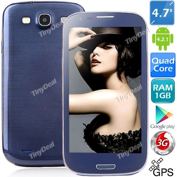4.7" Capacitive Touch Screen MTK6589 4-Core Android 4.2.1