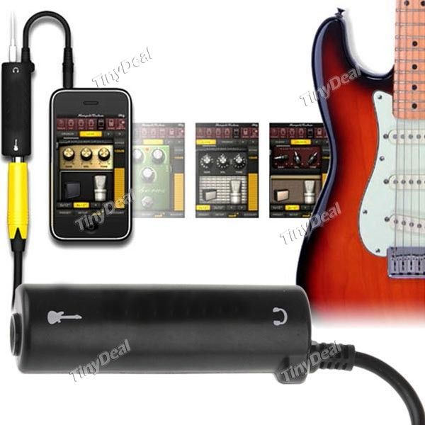 Fashionable Guitarra Converter Ligação Adaptador para iPhone