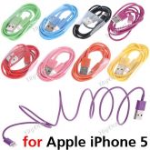 USB 8 pinos relâmpago cabo adaptador redonda para iPhone 5