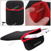 Soft Black Anti-Shock 7 "Sleeve Tablet PC - cores sortidas