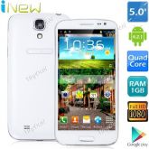 5.0" HD Capacitiva Tela de Toque MTK6589 4-Core Android 4.2
