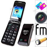 2.2 2 SIM 4-Band GSM Unlocked SOS Elder's Mobile Phone