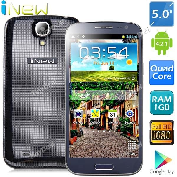 5.0" Capacitiva Tela de Toque MTK6589 4-Core Android 4.2.1