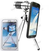 12X Zoom móvel Lente com capa protetora + Tripé para Samsung
