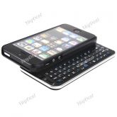 Ultra slide-out Bluetooth Caso Teclado sem fio P/ iphone 5